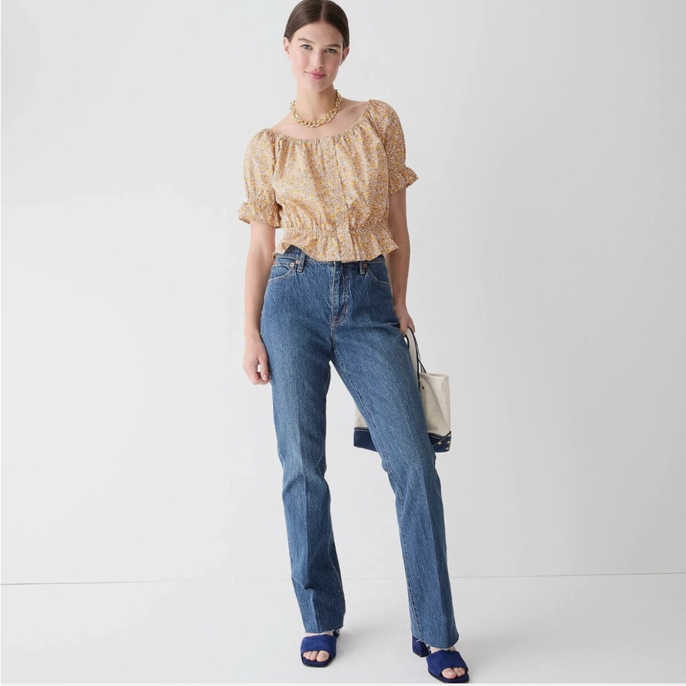 NWT J. Crew Full Length Demi Boot in Kamari Wash Size 27T / 27 TALL